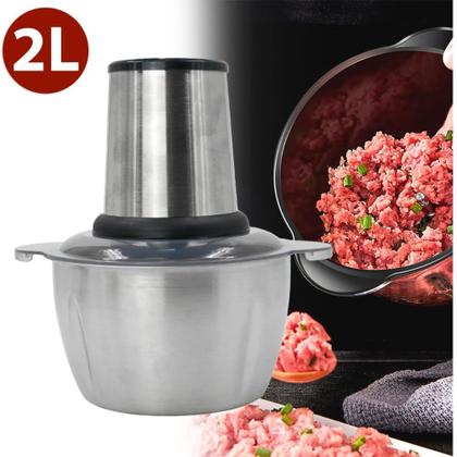 Imagem de Mini Processador Triturador Elétrico de Alimentos Portátil Moedor Carne Alho Legumes 110V 220V Voltagem:220V