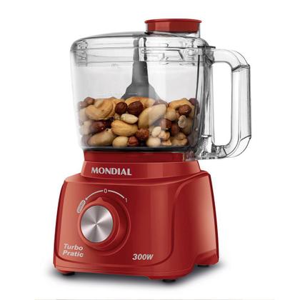Imagem de Mini Processador Turbo Pratic Mondial 300W Mp-16-R 110V