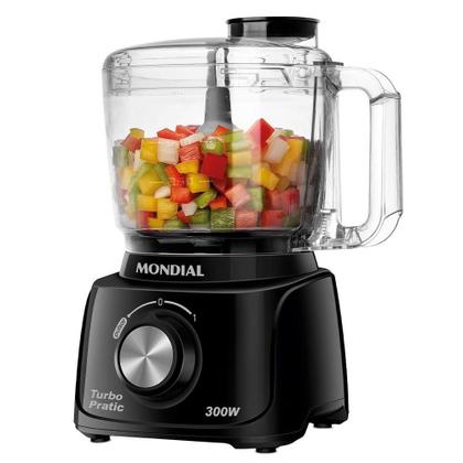 Imagem de Mini Processador Turbo Pratic Mondial MP-16-B 60Hz 127V