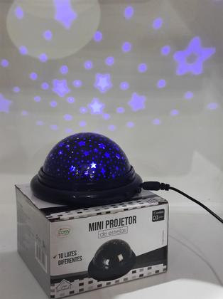 Imagem de Mini Projetor De Estrelas Led 6cm Preto