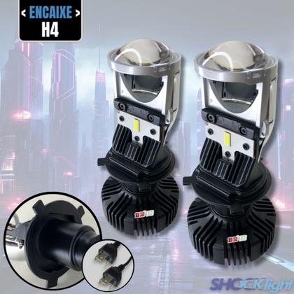 Imagem de Mini Projetor Elíptico Farol Baixo Alto H4 Versa