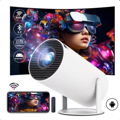 Imagem de Mini Projetor Hy300 4K Com Wi-Fi