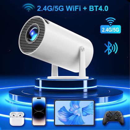 Imagem de Mini Projetor HY300 Smart WiFi Full HD 4K Android bluetooth