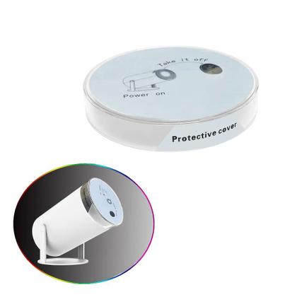 Imagem de Mini Projetor Hy300 Suporte de Teto e Parede e Lente Proteção Capa 4K Smart Portátil Wifi Bluetooth