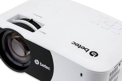 Imagem de Mini Projetor Led Portátil Betec - Smart Android HD - 2400 Lumens - Bluetooth - BT920A - Datashow