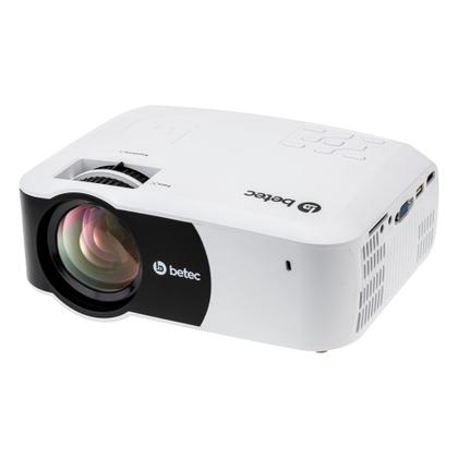 Imagem de Mini Projetor Led Portátil - Smart Android HD - 2400 Lumens - Bluetooth - Betec BT920A