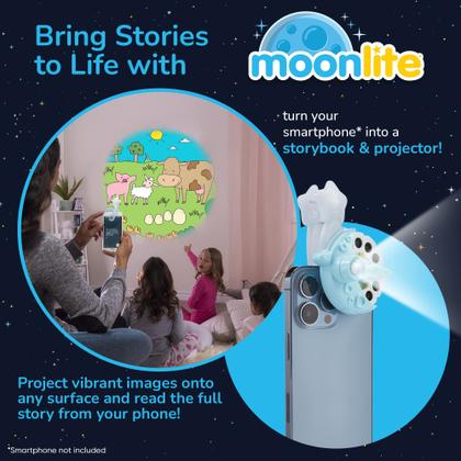 Imagem de Mini projetor Moonlite Storytime com 4 histórias de contos de fadas