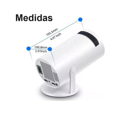 Imagem de Mini Projetor Portátil 4k Android Full Hd Smart Wifi Cinema