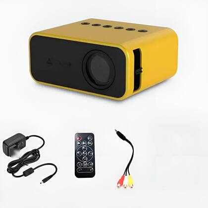 Imagem de Mini Projetor Portátil HD Espelhamento Sem Fio P/ PC E Celular