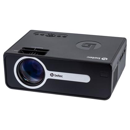Imagem de Mini Projetor Portátil Led - 2100 Lumens - Betec BT850 - HD Nativo - 130 Polegadas - Bivolt