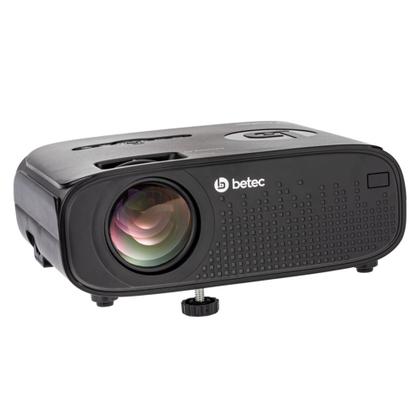 Imagem de Mini Projetor Portatil Led - Betec BT930 - 2700 Lumens - Full HD Nativo - 200 Polegadas