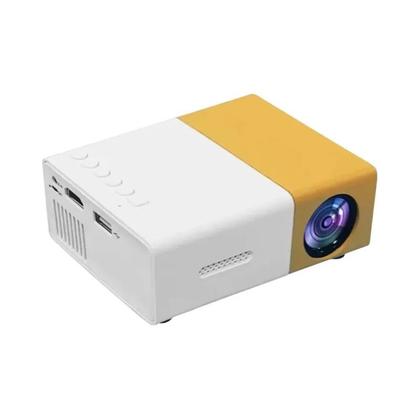 Imagem de Mini Projetor Portátil YG300 - Home Theater 4K 1080p Smart TV LED