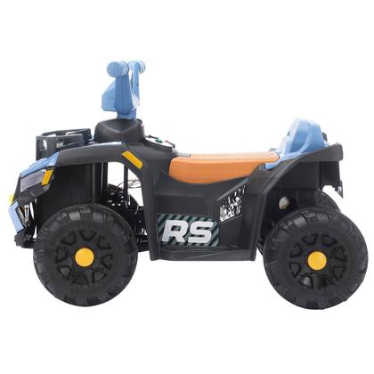Imagem de Mini Quadriciclo Elétrico Azul Menino 6v Infantil Bateria Com Luzes E Sons Adventure