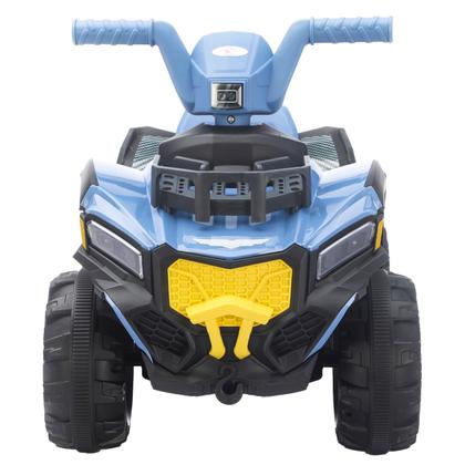 Imagem de Mini Quadriciclo Elétrico Azul Menino 6v Infantil Bateria Com Luzes E Sons Adventure