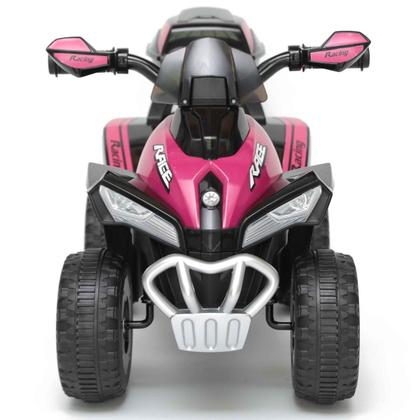 Imagem de Mini Quadriciclo Elétrico Infantil 6V Rosa Bw129Rs