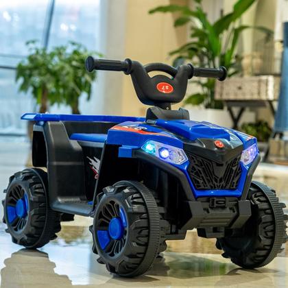 Imagem de Mini Quadriciclo Elétrico Infantil ATV 6v Bivolt Azul Zippy Toys