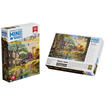 Imagem de Mini Quebra-cabeça 1000 peças Vida na Fazenda