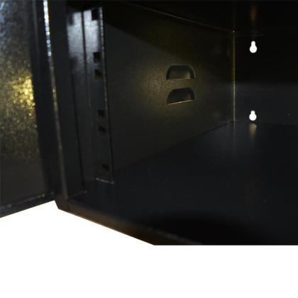 Imagem de Mini rack 19" 03u x 350mm acr preto c/ 02 chaves