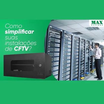 Imagem de Mini rack 19" 03u x 350mm acr preto c/ 02 chaves
