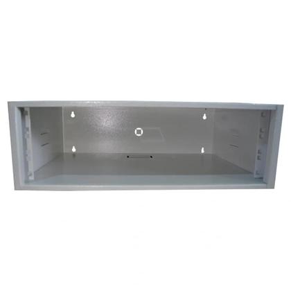 Imagem de Mini Rack Horizontal Max Eletron 3U Branco c/ Acrílico