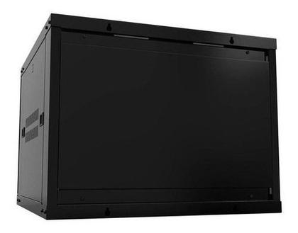 Imagem de Mini Rack Organizador Gabinete Cftv Rede Lan Intelbras 8u