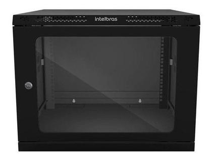 Imagem de Mini Rack Organizador Gabinete Cftv Rede Lan Intelbras 8u