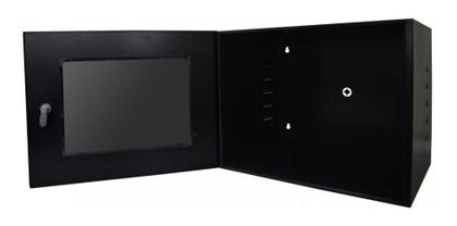 Imagem de Mini Rack Parede Servidor 8u Padrão 19 E Bandeja 250mm