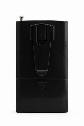 Imagem de Mini rádio AM/FM de bolso portátil de pilha no estilo antigo MK-203 TG