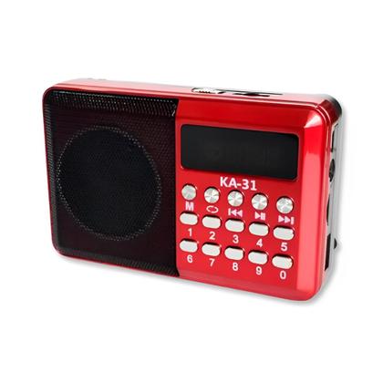 Imagem de Mini Rádio Retro Radinho Fm Digital De Bolso Portátil Bluetooth Recarregável JD 30 e 35