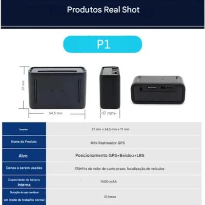Imagem de Mini Rastreador Gps Com Audio Voz Com Ima Localizador Veicular
