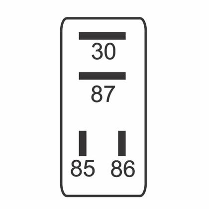 Imagem de Mini Relé 4 Terminais com Soquete e Chicote 24V e 40A - DNI 7533