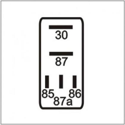 Imagem de Mini Relé 5 Terminais 24V 30/20A Sem Suporte MB Atego Axor Actor O500 Of Oh SC CAT Modulo Eletronico