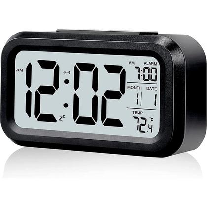 Imagem de Mini Relógio Despertador Digital Para Cabeceira Com Luz