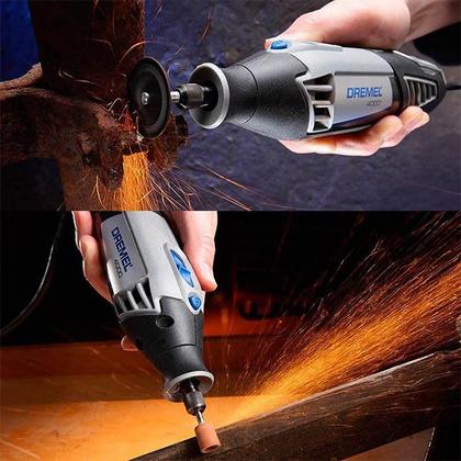 Imagem de Mini Retifica 4000 3/36 Kit 36 Pc 127v - Dremel