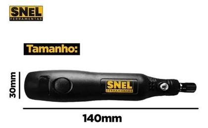 Imagem de Mini Retifica Eletrica Com Acessorios Snel Ferramentas