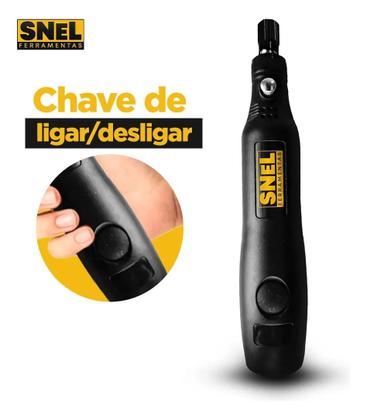 Imagem de Mini Retifica Eletrica Com Acessorios Snel Ferramentas