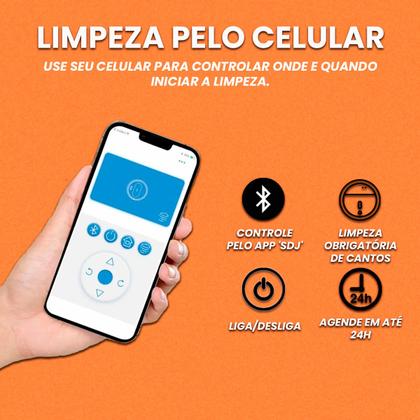 Imagem de Mini Robô Aspirador De Pó Automático Inteligente Com Sensor de Desvio De Obstáculos