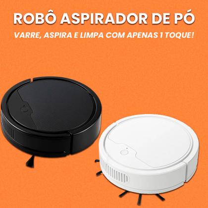 Imagem de Mini Robô Aspirador De Pó Automático Inteligente Com Sensor de Desvio De Obstáculos
