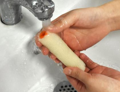 Imagem de Mini Roller ROLLINGDOG, extensor multiangular de 10 cm com veludo