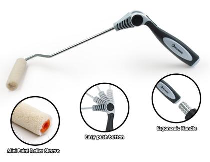 Imagem de Mini Roller ROLLINGDOG, extensor multiangular de 10 cm com veludo