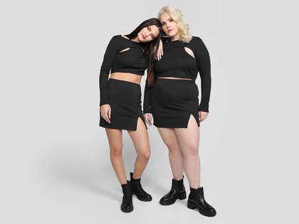 Imagem de Mini Saia Vista Magalu x Letticia Munniz Fenda