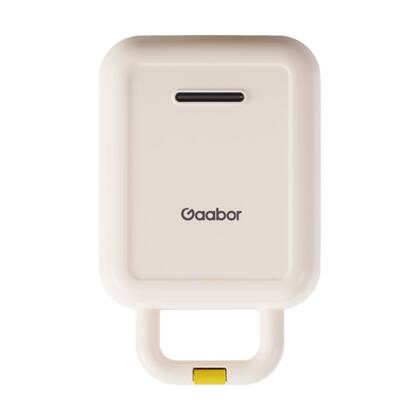 Imagem de Mini Sanduicheira Elétrica Grill Gaabor Antiaderente 600w Cor Branco 110V