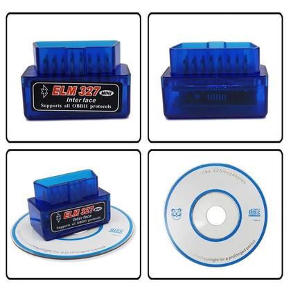 Imagem de Mini Scanner OBD Bluetooth ELM327 V2.1 V1.5 Ferramenta De Diagnóstico Automotivo Para Protocolos