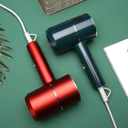 Imagem de Mini Secador De Cabelo Iônico Quente E Frio Portátil 110v