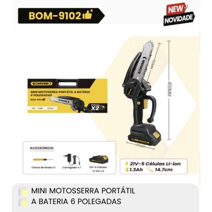Imagem de Mini Serra Elétrica Portátil Recarregável 21V