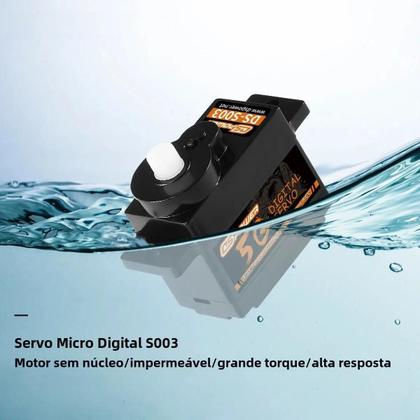Imagem de Mini Servo Digital 5G para Carro RC Wltoys K969/K989/K999, Mini-Q, Avião e Robô - Dspower