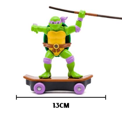 Mini Skate Donatello Tartaruga Ninja Sewer Shredders Candide