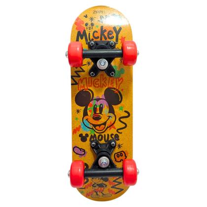 Mini Skate Infantil Minie E Mikey Mouse Estampado Disney Suporta
