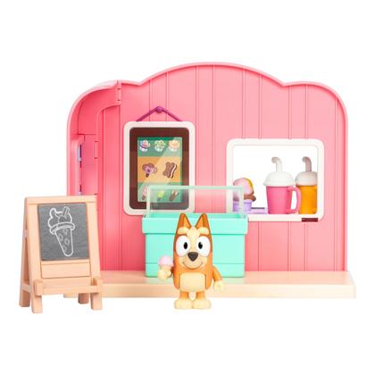 Imagem de Mini Sorveteria Playset Bluey com Bingo Articulado