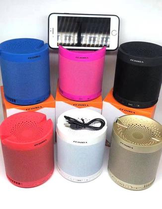 Imagem de Mini Speaker Portátil Bluetooth Caixa Som Portátil PC Computador Wireless Micro C/ ENCAIXE DE CELULAR -PRETO